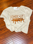 Choc-lit melanin crop top Woman Tee Shirt