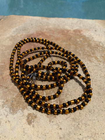 Black and gold WaistBeads